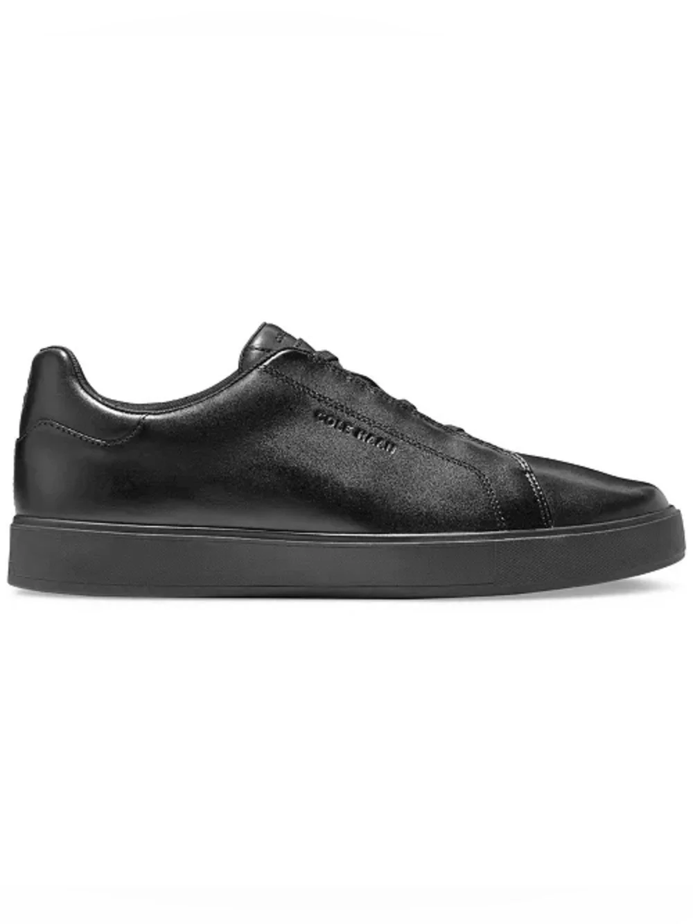 Cole Haan GrandPro Luxe Leather Slip On Sneakers Black Men's Size 10